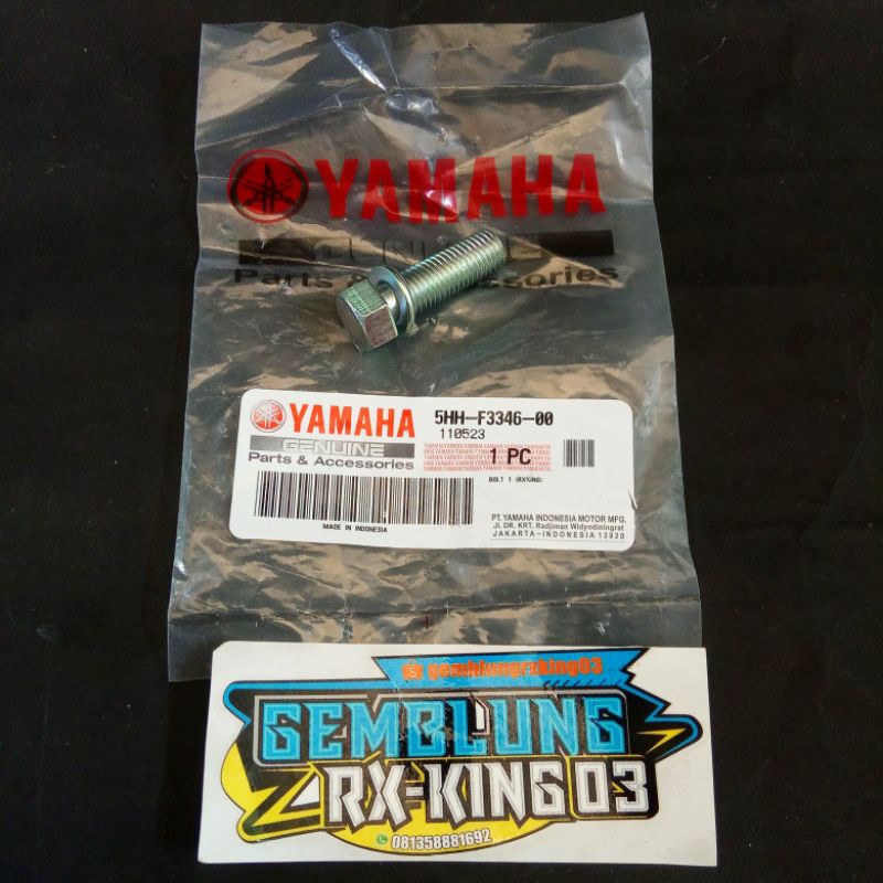 Baud Baut segitiga bawah RxKing RxK Rx king Original 5HH-F3346-00