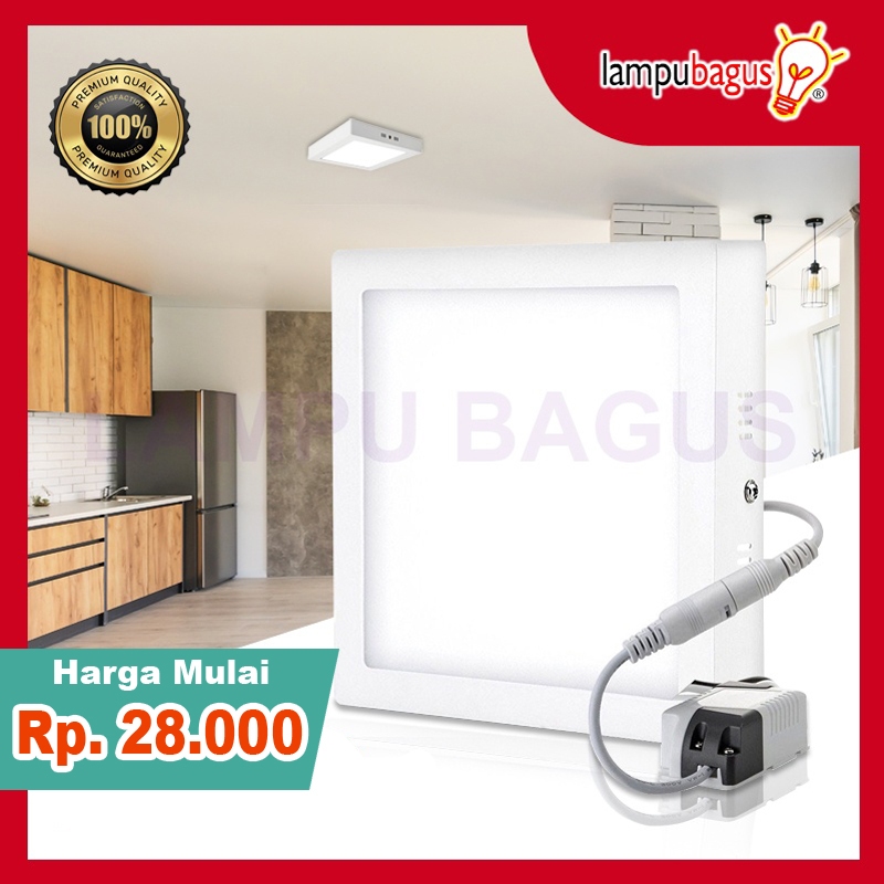 Lampu Downlight LED Panel Lampu Panel LED Outbow Kotak