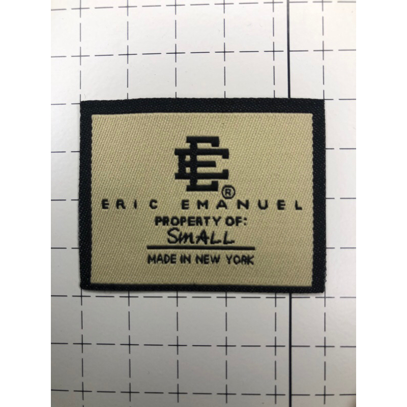

ERIC EMANUEL TAG LABEL BORDIR SUPER PREMIUM CO 1X DIKIRIM 120PCS