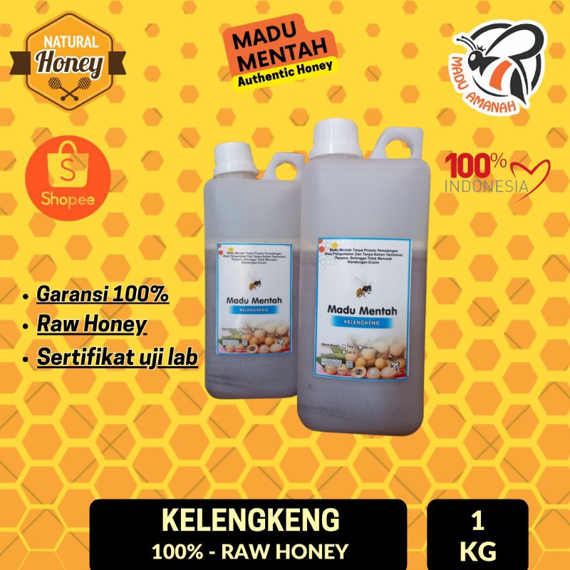 

Madu Mentah - Madu klengkeng Raw honey Obat Asam lambung Madu Asam lambung