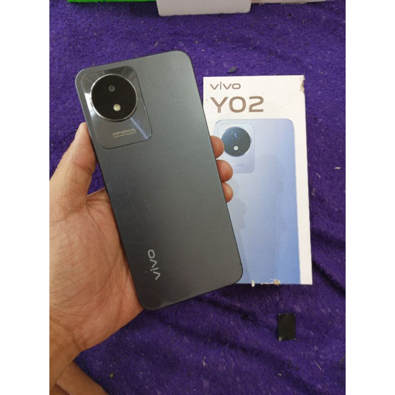 vivo Y02 3/32gb Fullset Second