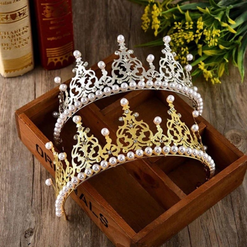 YU8 Mahkota Topper Kue - Mahkota Ultah - Birthday Crown