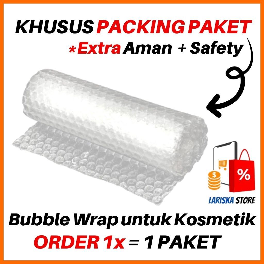 

Bubble Wrap (untuk pengiriman kosmetik)