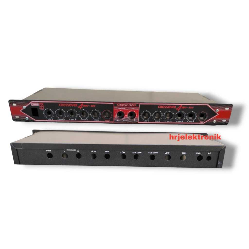 Box Crossover 4 way + Sub