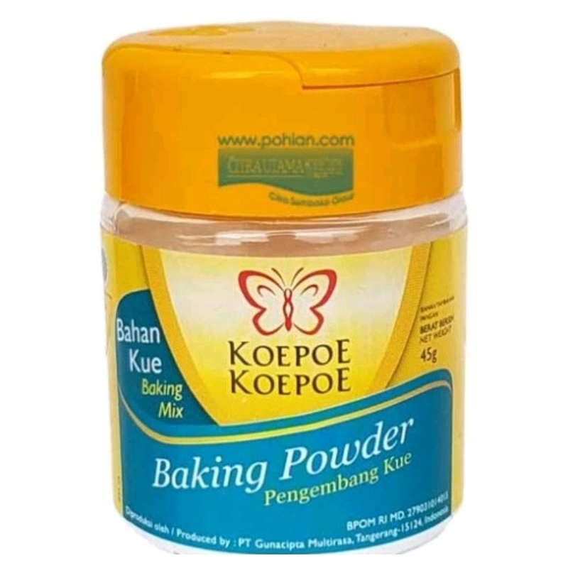 

Koepoe Koepoe Baking Powder 45g