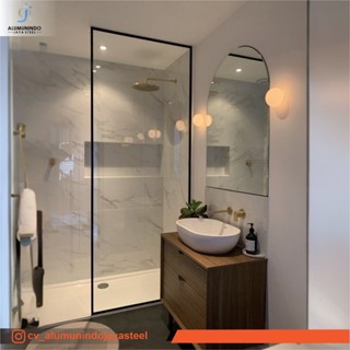 Kaca Shower Tempered 8mm list U