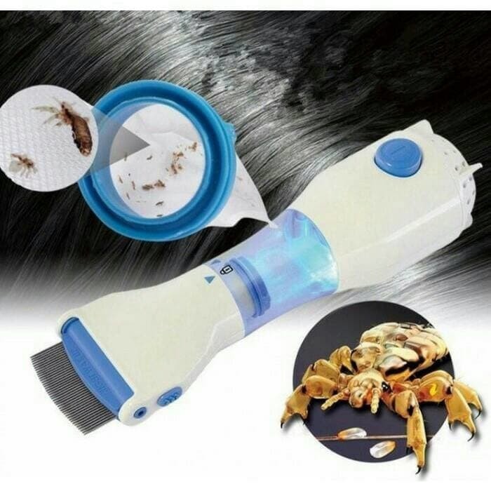 ✅Sisir Kutu Rambut Elektrik V-comb Vacum Vacuum Terbaru Licetec / Sisir kutu elektrik vakum kutu ram