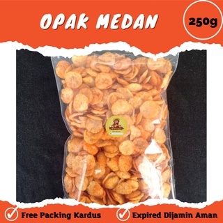 

Opak Medan Pedas Manis Kiloan 250g / Keripik Singkong Medan Mini Rasa Balado