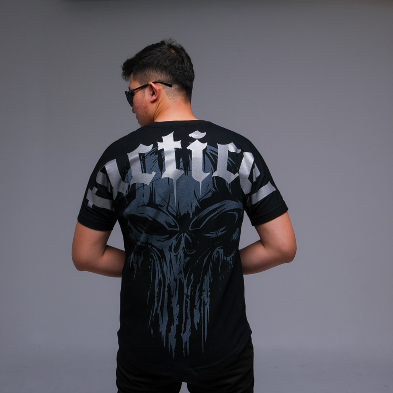 Kaos Lengan Pendek Pria | Kaos Distro Tactical Silver