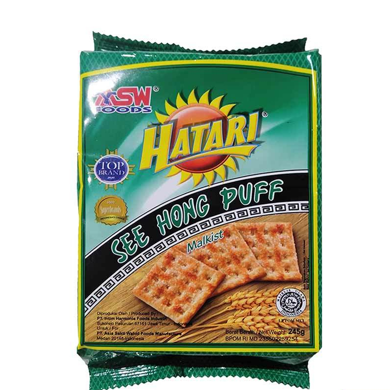 

Hatari Crackers See Hong Puff Sugar