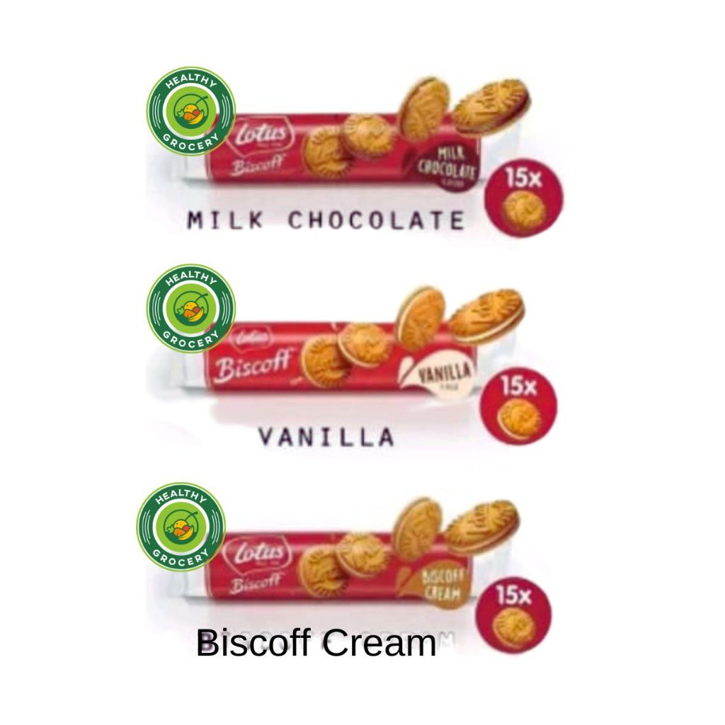 

Lotus Biscoff Sandwich Cookies Cream Milk Chocolate / Biscoff Cream / Cream Vanilla 150gr