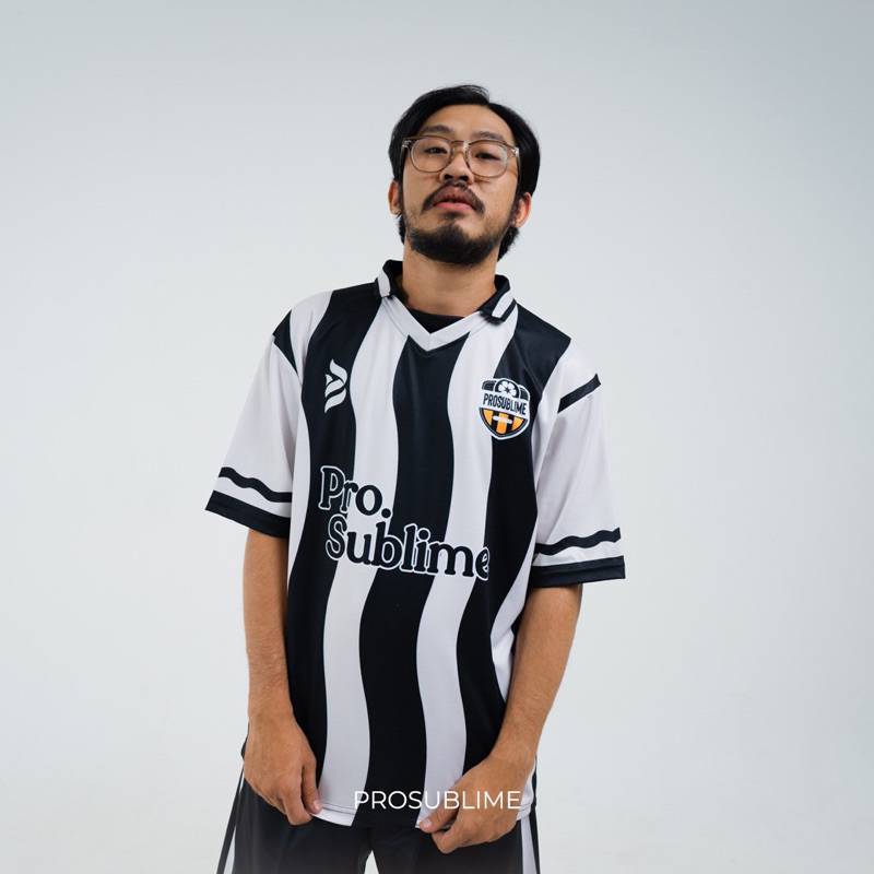 Jersey Futsal  & Jersey Sepak Bola / Jersey Futsal HIPHONIC BLACK  FUTSAL RETRO - Jersey Futsal Jumb
