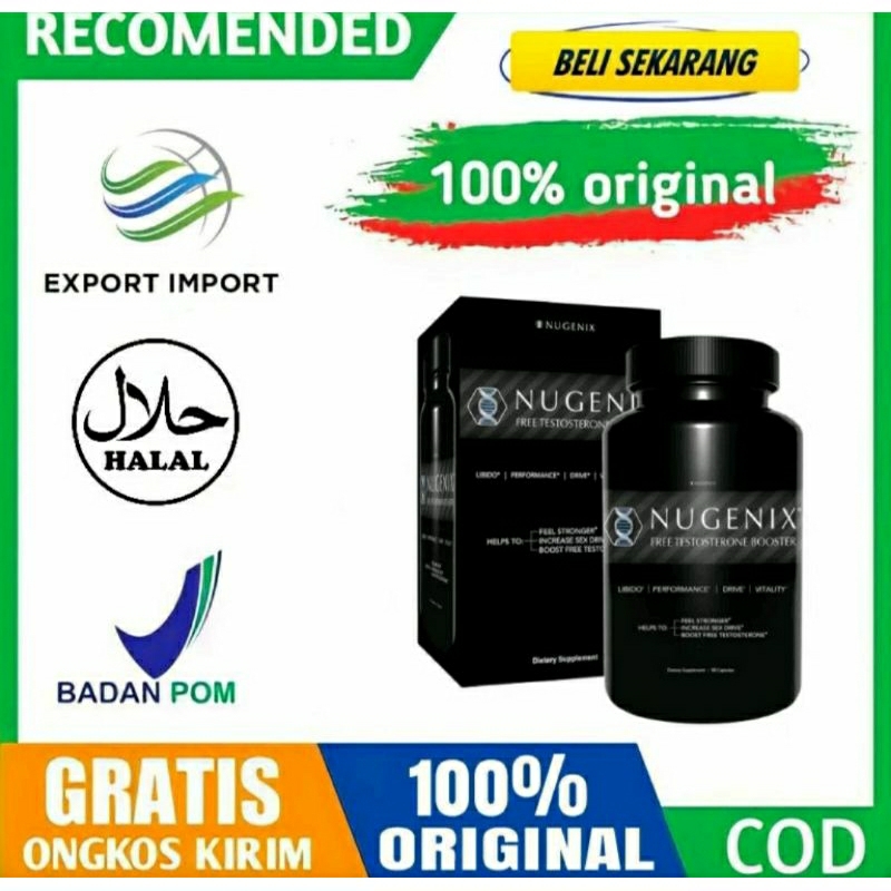NUGENIX USA Asli Original Obat Tambah Stamina Pria Strong 100%Terpercaya