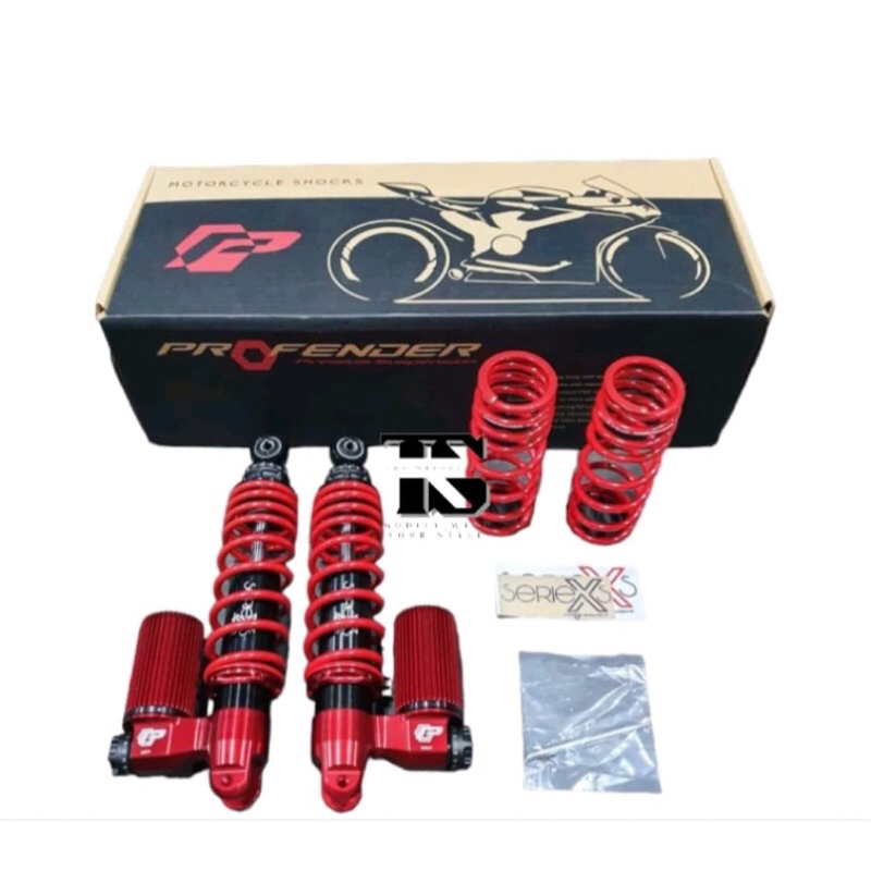 Shock Profender Nmax New X Series Tabung Bawah Red 310 Mm Original Profender