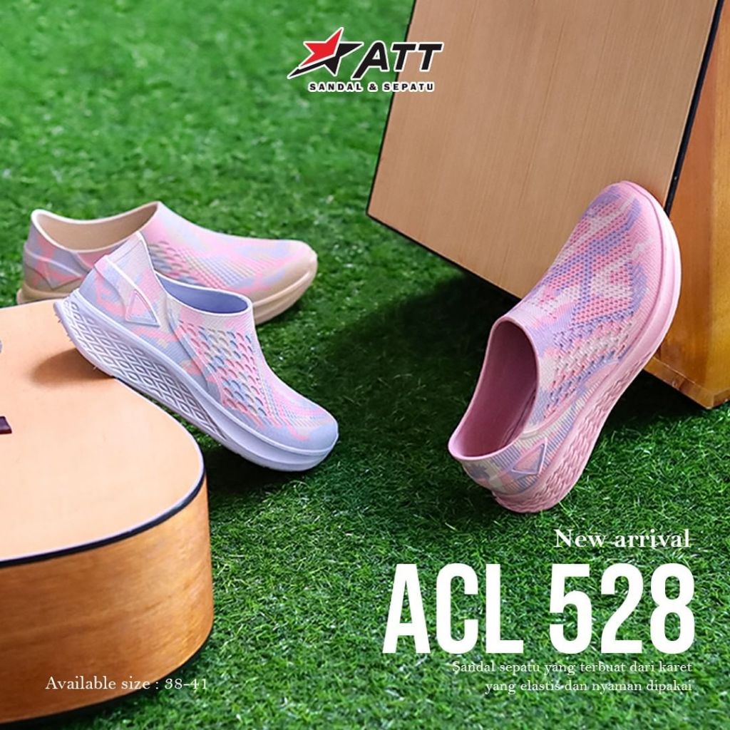 ATT ACL 528 - SEPATU KARET WANITA ORIGINAL ATT