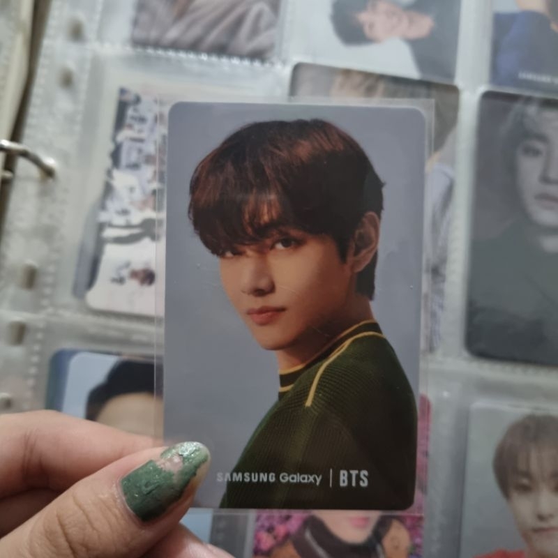 [READY] Photocard pc Taehyung V, Jin BTS X SAMSUNG GALAXY PC BTS