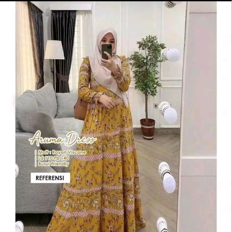 DRESS UMMA MOCA BUSUI RAYON