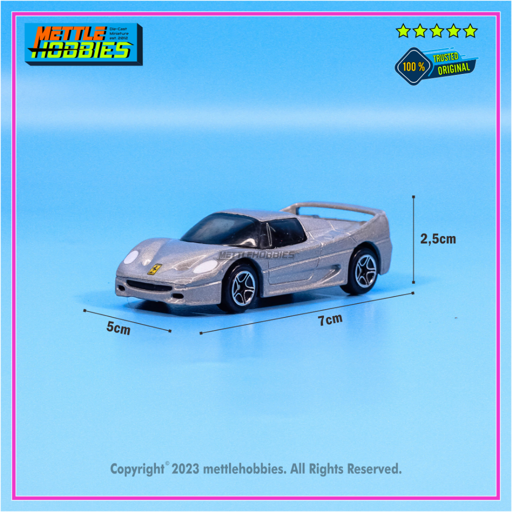 Matchbox Ferrari F50 Diecast Miniatur Replika Mobil 1:64