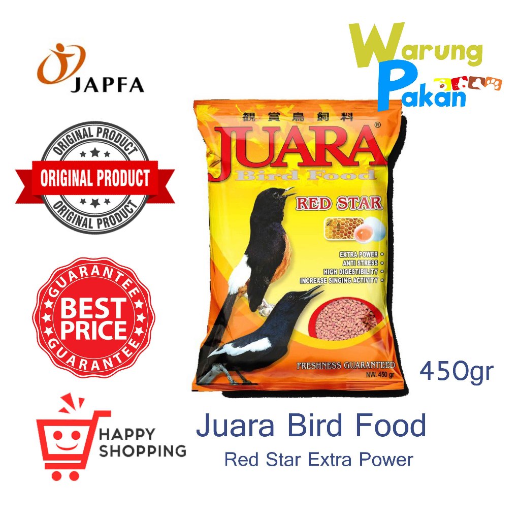 Pakan Burung Juara Red Star Juara Bird Food