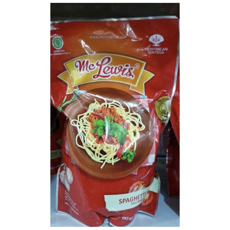 

Mc Lewis sauce spaghetti / saus saos spageti 1kg bumbu