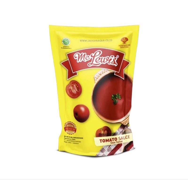 

Mc Lewis tomato sauce premium / saus saos tomat 1kg