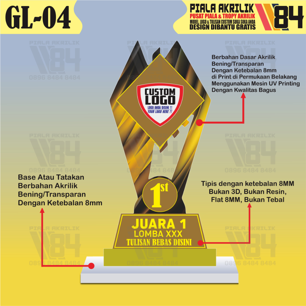 PIALA, PIALA 1 SET, PIALA CUSTOM, TROPHY, TROPHY 1 SET, TROPHY CUSTOM, TROPY, TROPY 1 SET, TROPY CUS