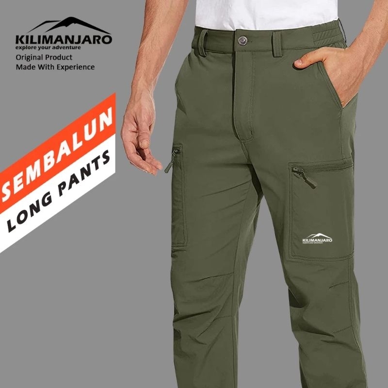 Celana gunung panjang Kilimanjaro Sembalun - Quickdry stretch