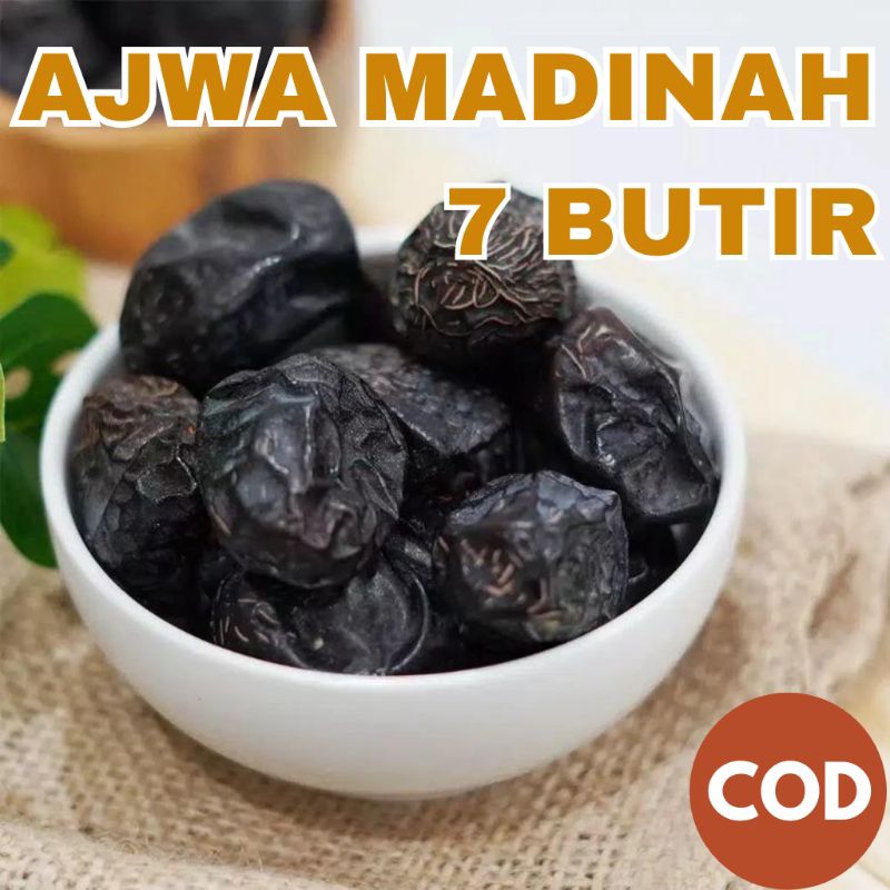 

KURMA AJWA MADINAH 7 BUTIR - OLEH OLEH HAJI UMROH