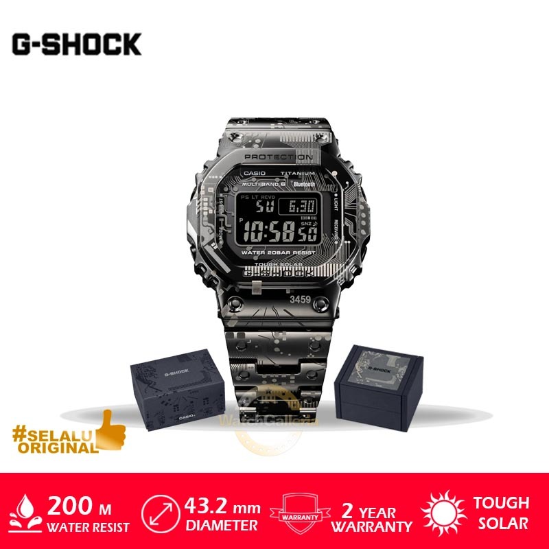 Jam Tangan Casio G-Shock GMW-B5000TCC-1DR GMW-B5000TCC-1 GMW-B5000TCC Limited Original