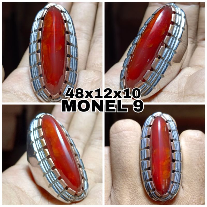 BATU AKIK PANDAN MERAH SISIK BETOK