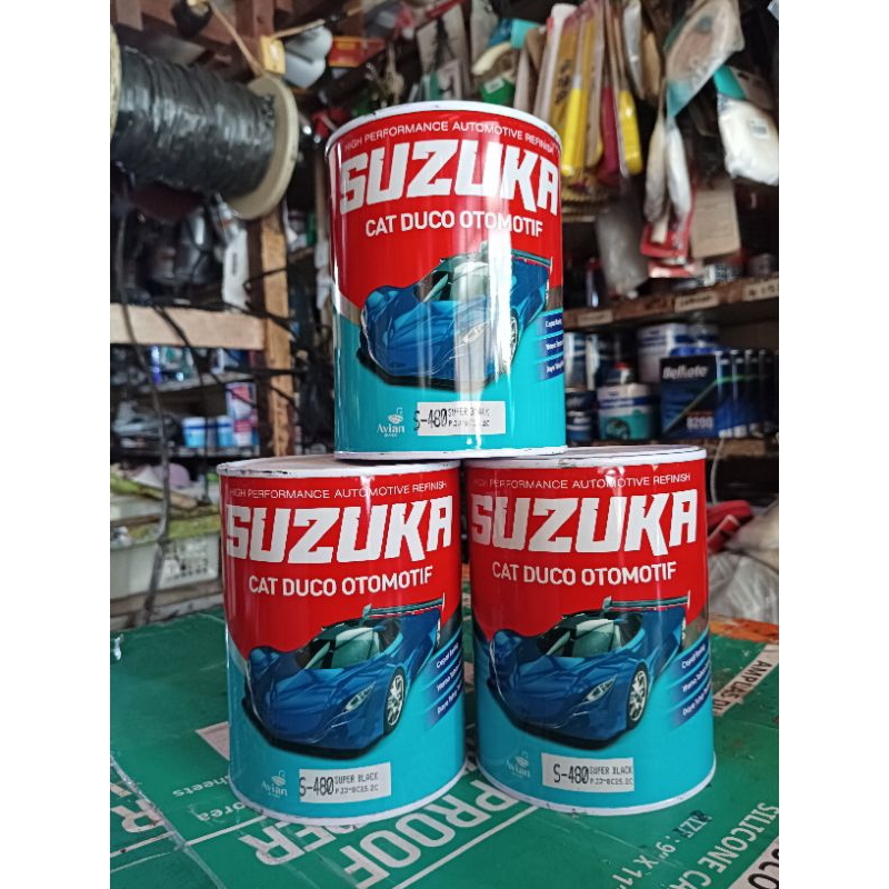 CAT DUCO SUZUKA S-480 SUPER BLACK 1KG