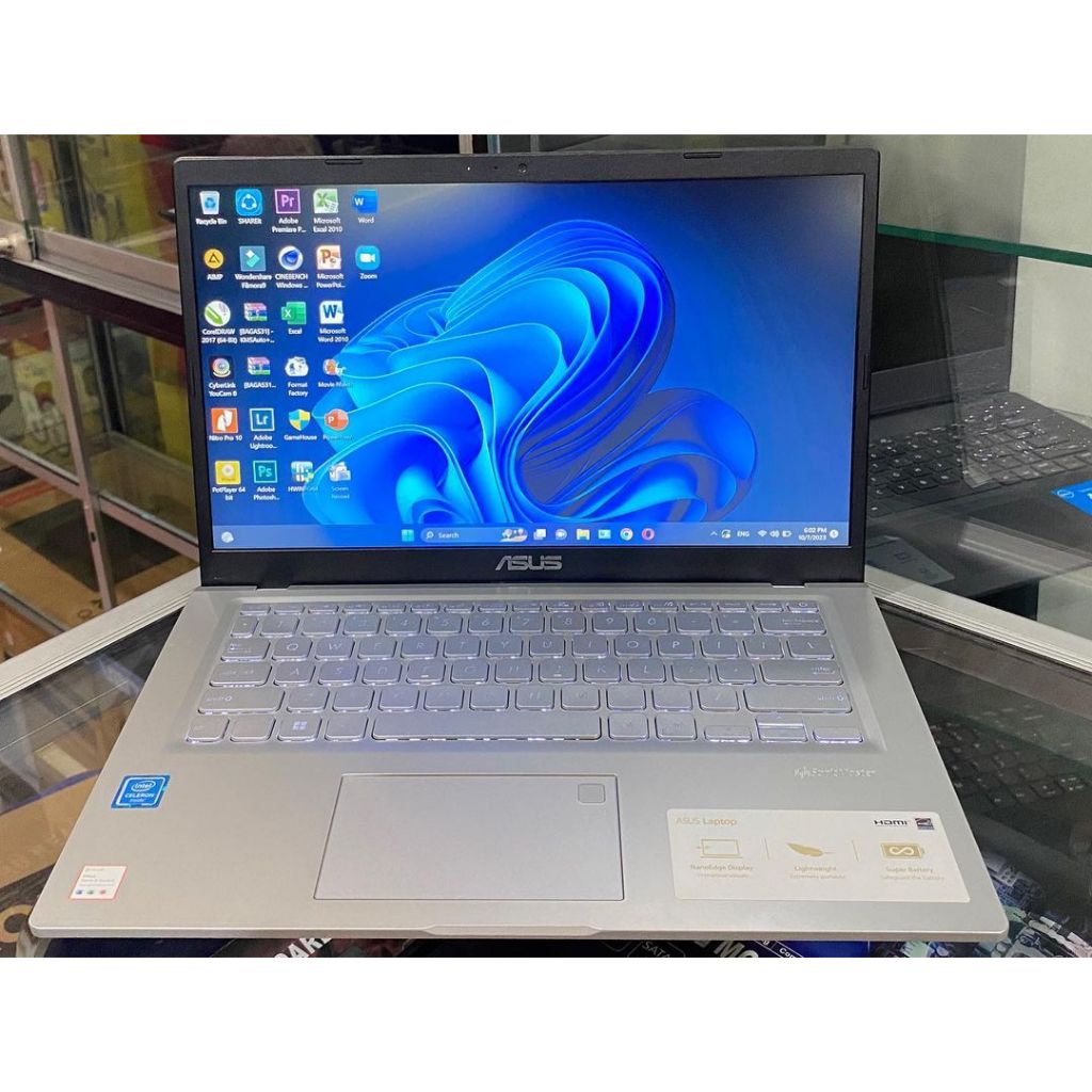 Laptop seken second asus ssd Asus A416M