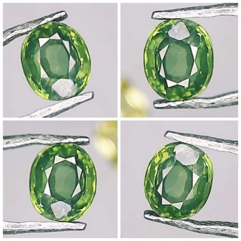 [RARE] Natural Unheated Green Zircon 1.9 Ct Clean