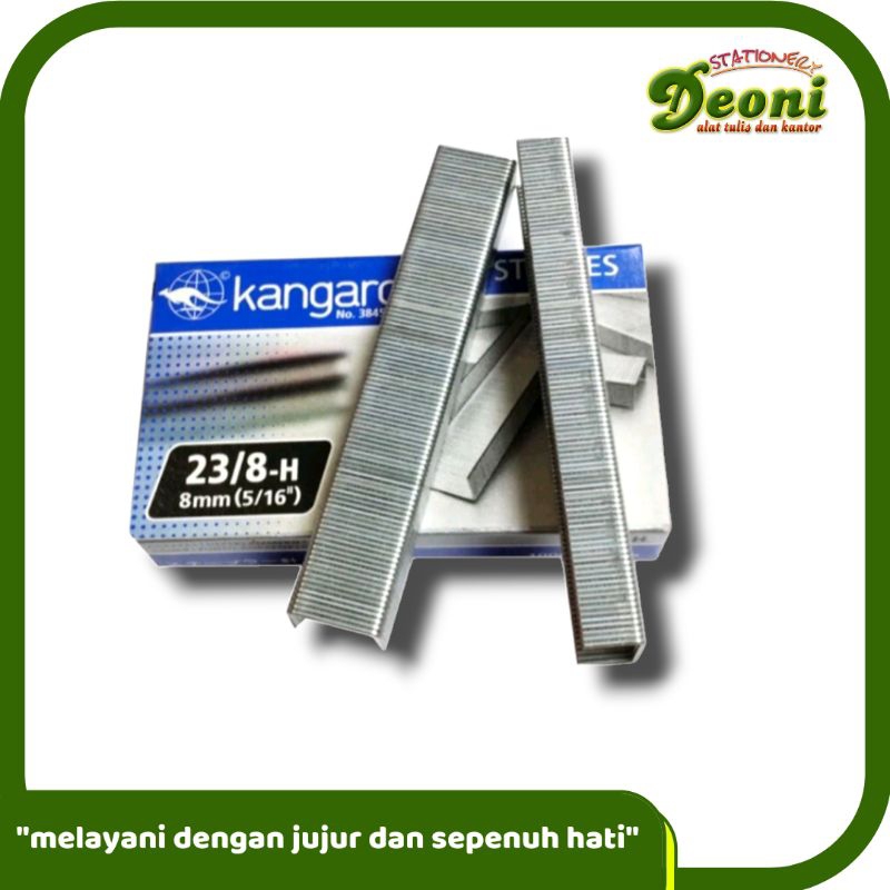 

KANGAROO 23/8 8mm Staples Isi Stapler