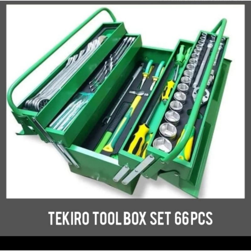 Tool set tekiro 66 pcs