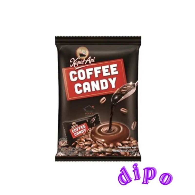 

(P22) COFFEE CANDY Black Coffee Permen Kapal Api isi 50 pcs