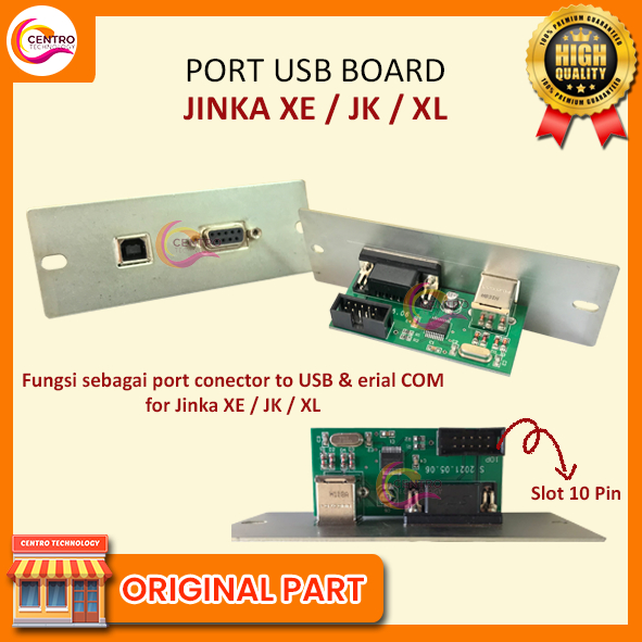 Main Board USB Mesin Cutting Jinka XE/JK/XL - Port USB Jinka XE