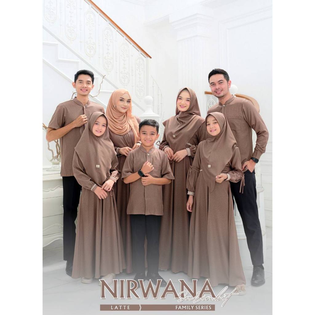 ANB FASHION NIRWANA LATTE SARIMBIT 2024// SARIMBIT KELUARGA TERBARU// READY STOK & SIAP KIRIM