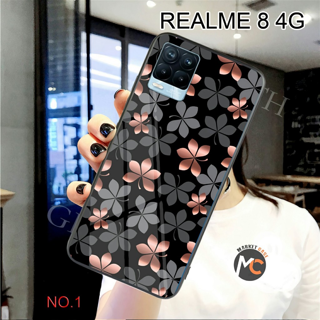 H1294 SoftCase Glass Kaca REALME 8 4G CASE REALME 8 4G Casing Handphone REALME 8 4G