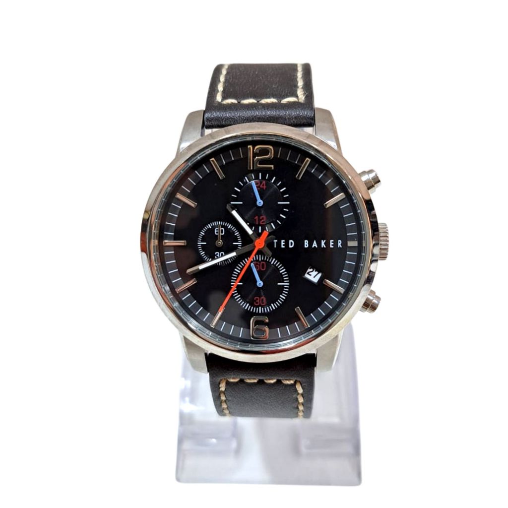 Jam Tangan TED BAKER TE 1132 Man Pria Leather Murah Original