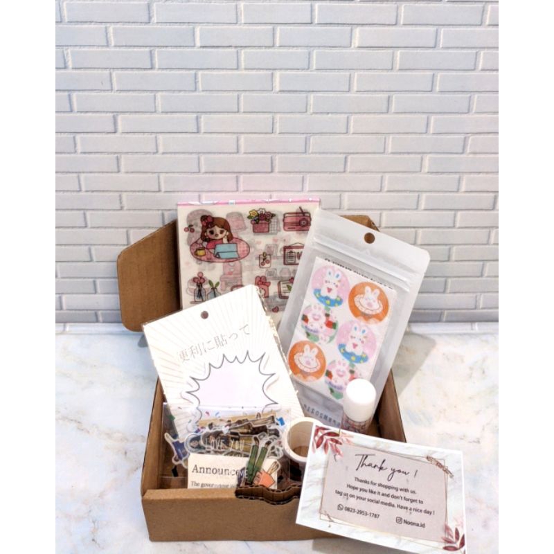 

HAMPERS MINI JURNAL KIT || DECO 1