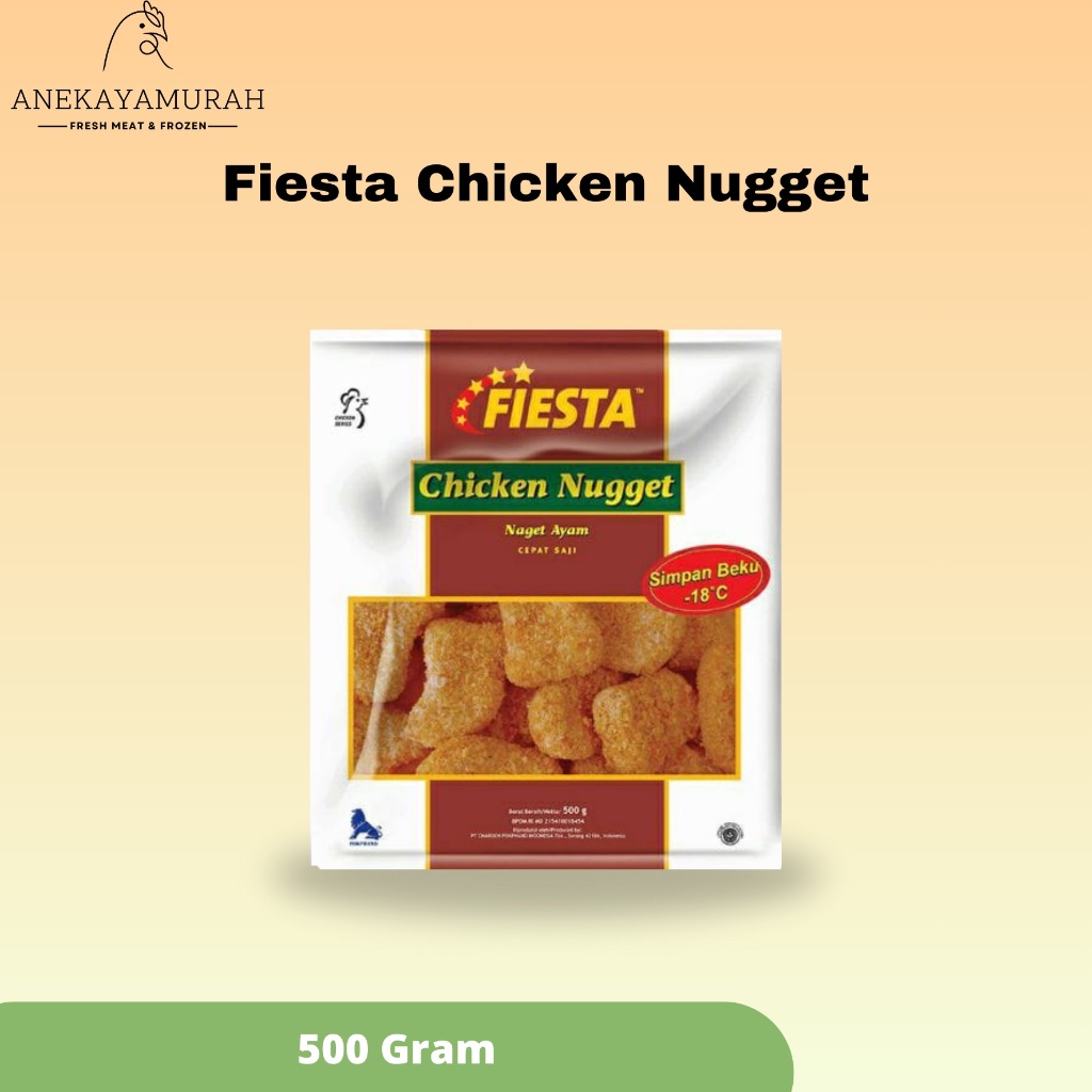 

Fiesta Chicken Nugget / Naget Ayam 250 - 500gr