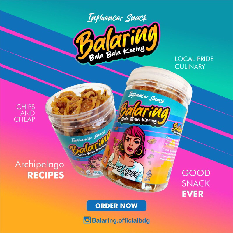 

BALARING BALABALA KERING / CEMILAN SNACK KRIUK 5 RASA