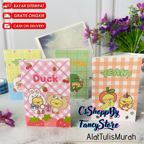 

Buku Mini Gambar Bebek Lucu Notebook Duck Costume Ukuran a7 BK1017 Bisa COD