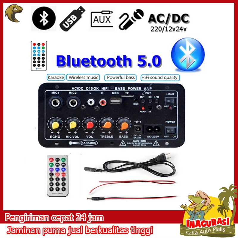 [Pengiriman dari Jakarta] 900W D10 Amplifier board Amplifier stereo Amplifier board audio Bluetooth 
