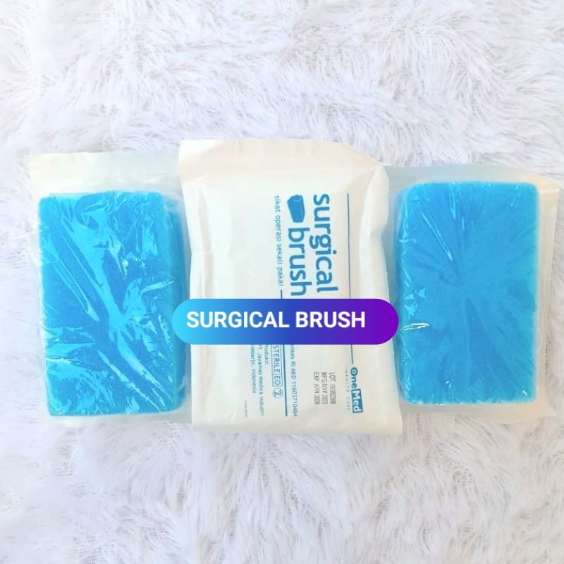 Sikat Operasi Steril Onemed Disposable Surgical Brush