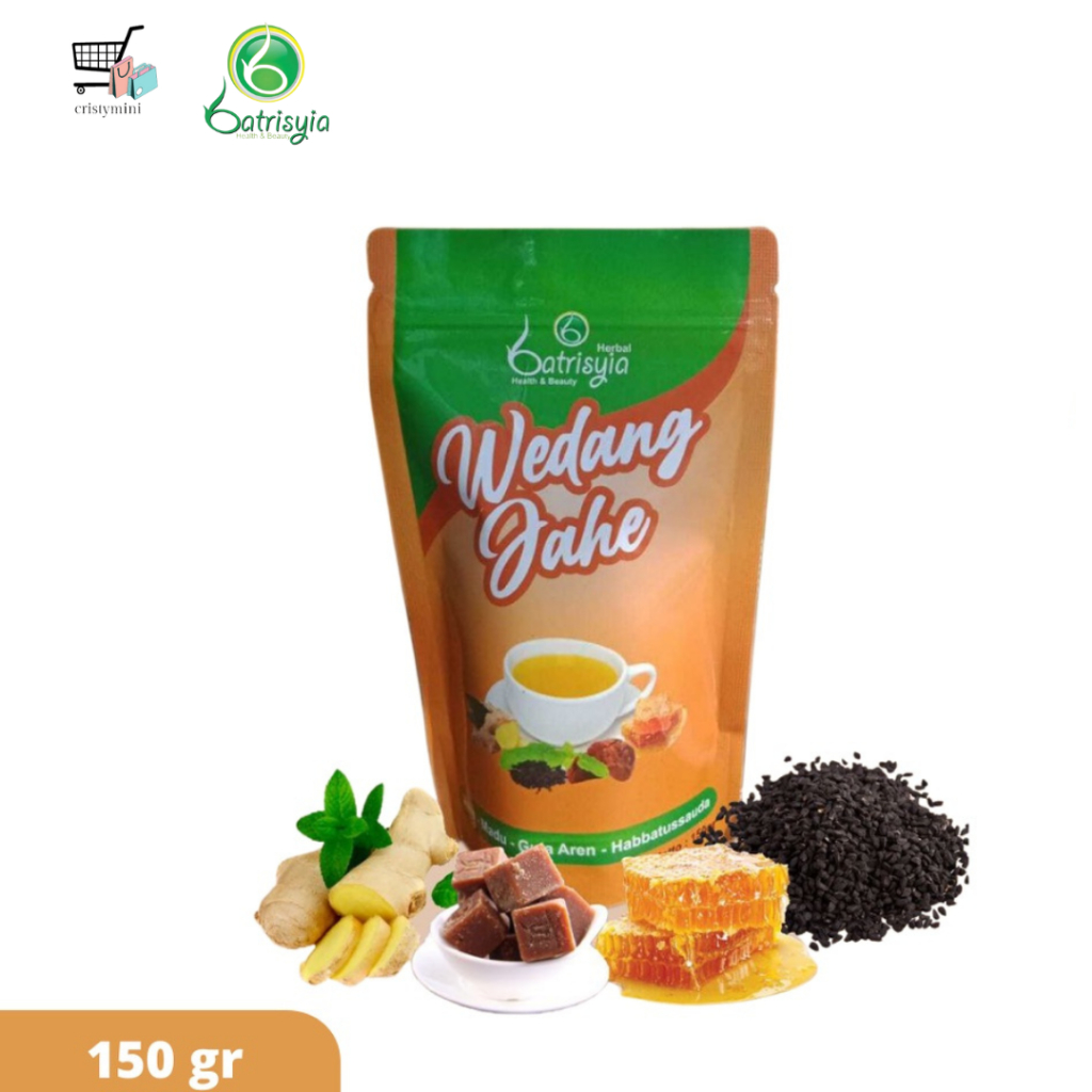 

BOMBASTIS SALE❗❗ BATRISYIA WEDANG JAHE 150G / Minuman Jahe Asli / Jahe Bubuk Untuk Kesehatan / Sari Wedang Jahe Murni / Minuman Kesehatan