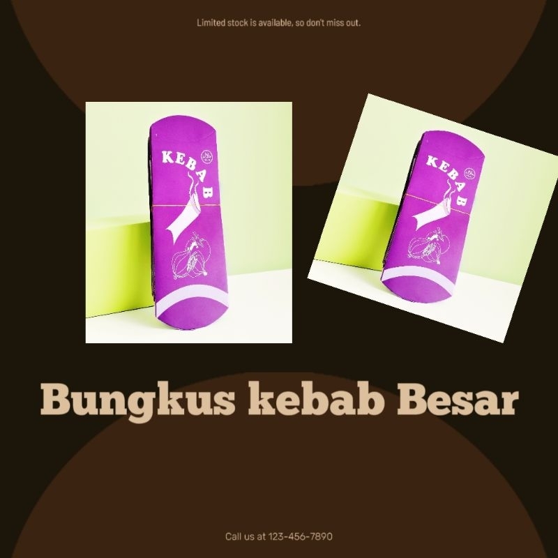 

Kemasan Kebab,Besar