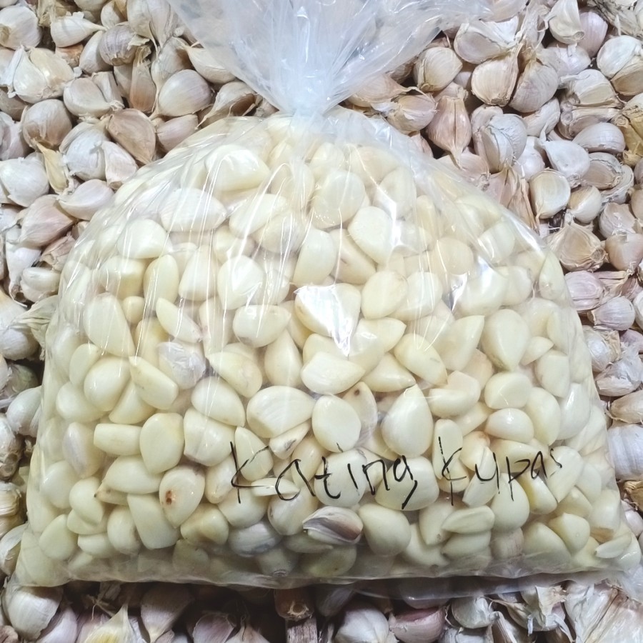 

Bawang Putih Kating Kupas Segar 500 Gram