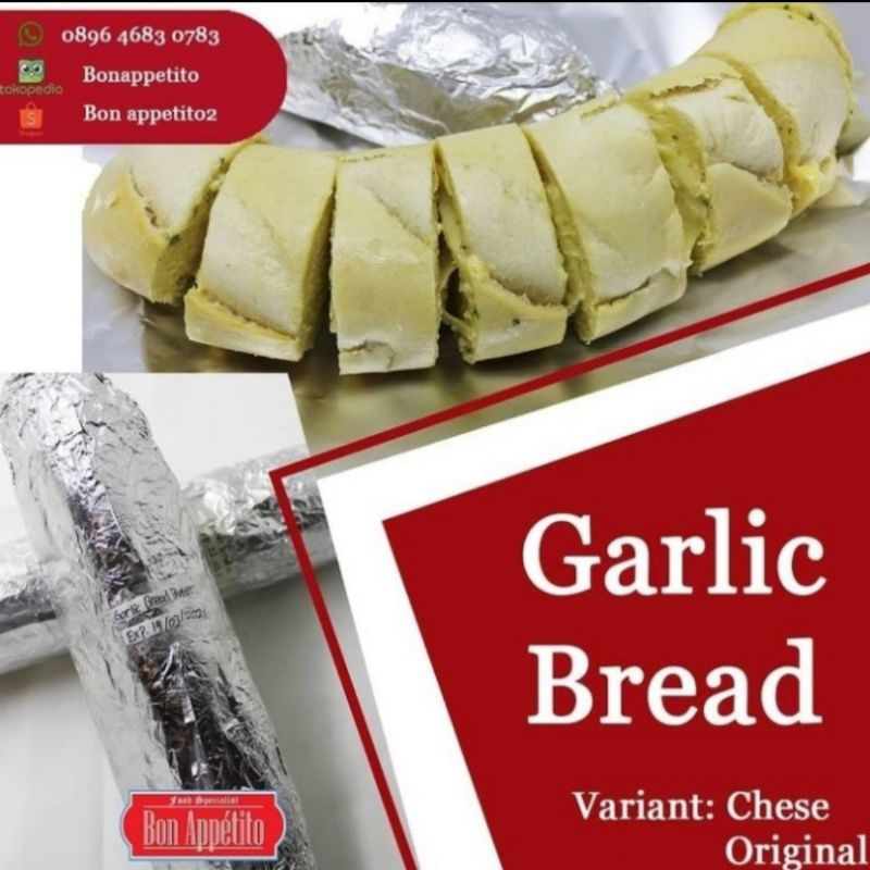 

Garlic Bread Cheese / Ready to Eat / Roti Baguette